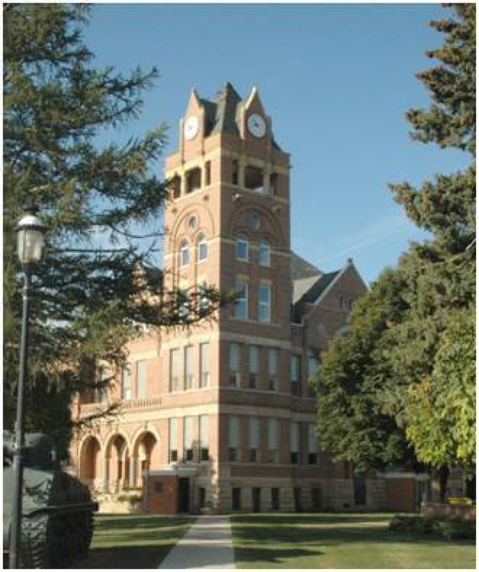 Winnebago County Courthouse in Iowa