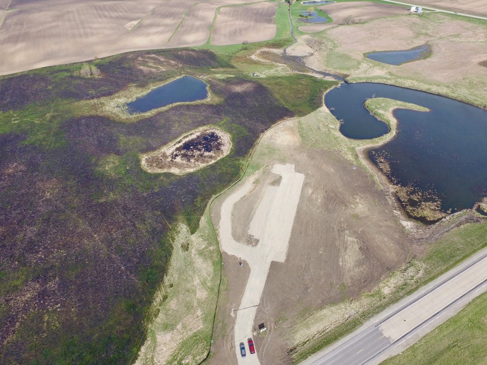 The site of Winnebago County Conservation's new environmental education center.