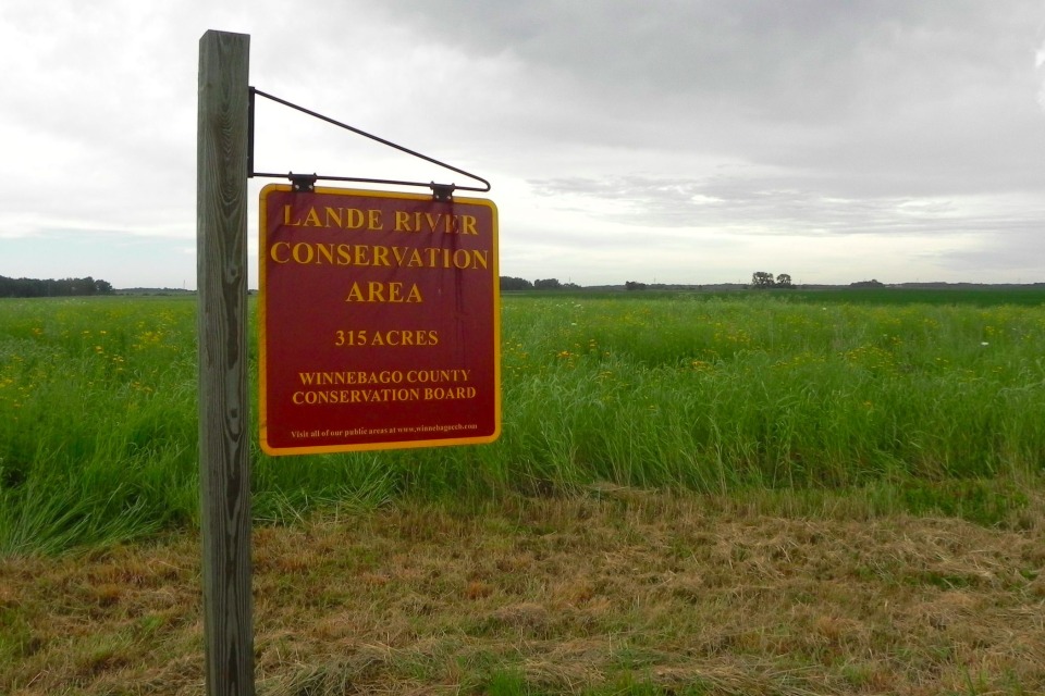 Lande River Conservation Area - Conservation - Winnebago County, Iowa